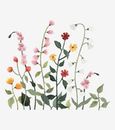QUEYRAN - Grands stickers - Fleurs sauvages